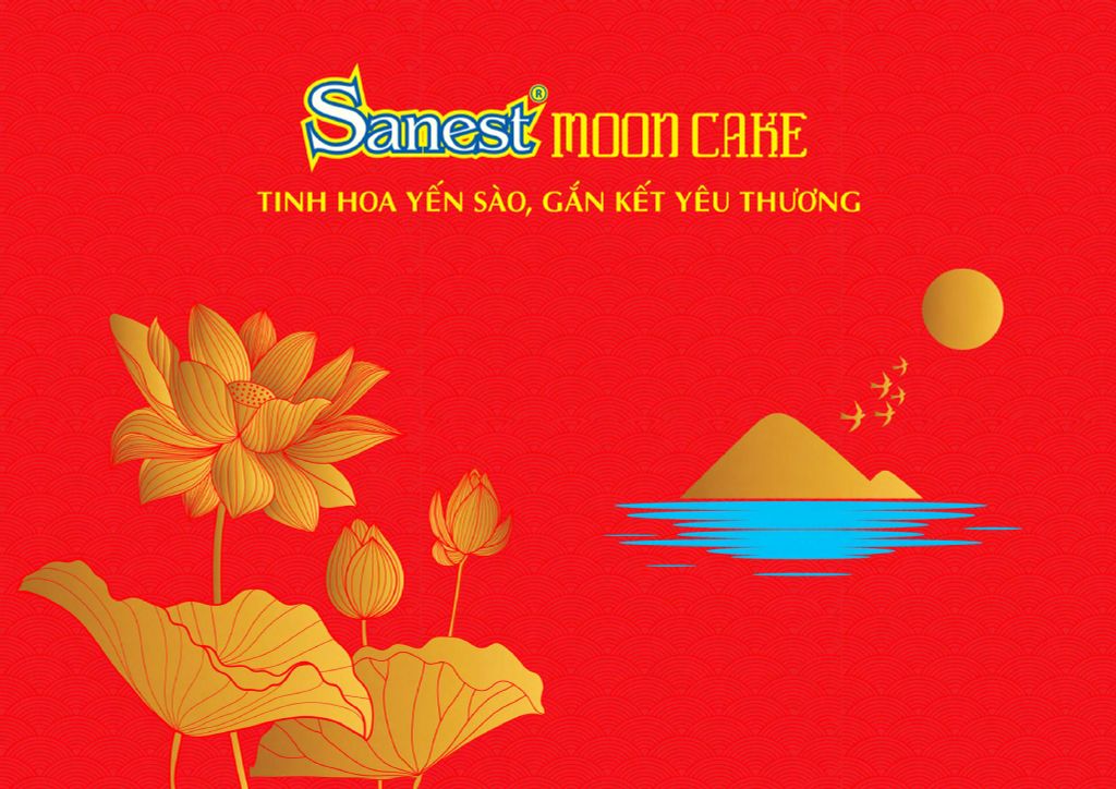 BÁNH TRUNG THU SANEST - HỘP 4 BÁNH