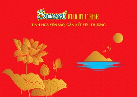 BÁNH TRUNG THU SANEST - HỘP 4 BÁNH