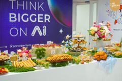 FINGERFOOD FOR PARCEL PERFORM'S NEW OFFICE LAUNCH BY KADI CATERING