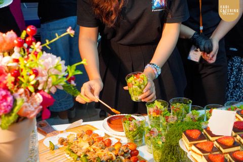 FINGERFOOD FOR PARCEL PERFORM'S NEW OFFICE LAUNCH BY KADI CATERING