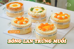 LỚP BÁNH BÔNG LAN TRỨNG MUỐI