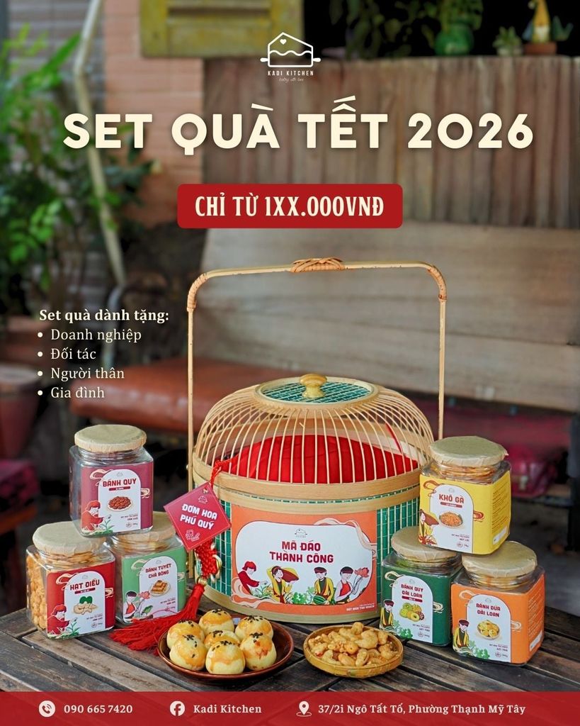 SET QUÀ TẾT 2026 SANG TRỌNG CHỈ TỪ 199K!!