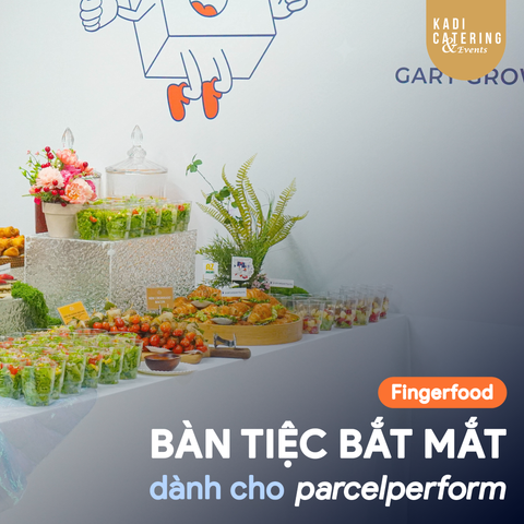FINGERFOOD FOR PARCEL PERFORM'S NEW OFFICE LAUNCH BY KADI CATERING