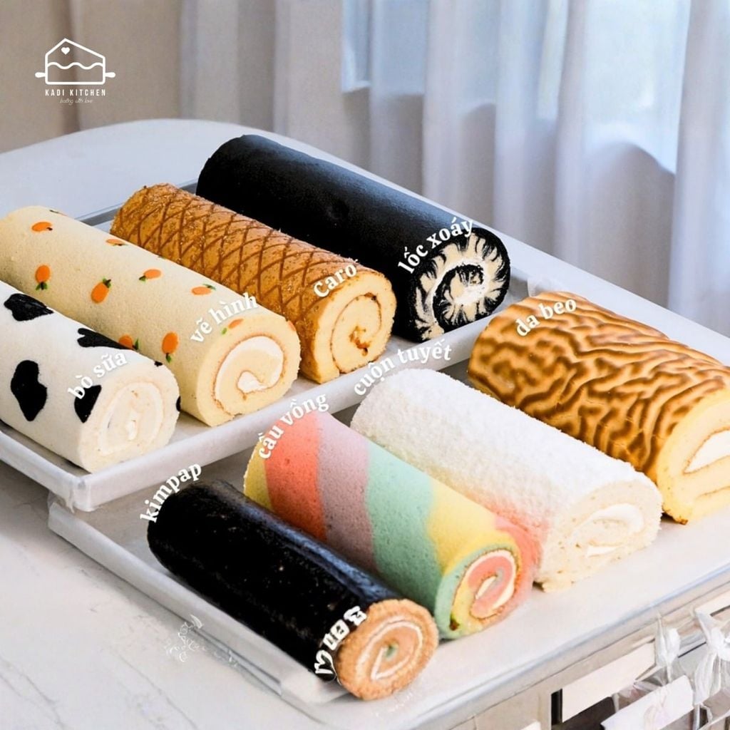 LỚP BÁNH BÔNG LAN CUỘN NÂNG CAO