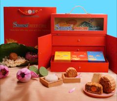 BÁNH TRUNG THU SANEST - HỘP 6 BÁNH