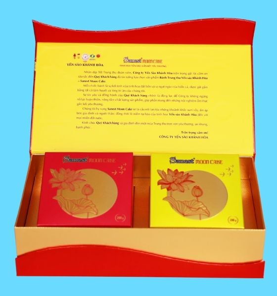 BÁNH TRUNG THU SANEST - HỘP 2 BÁNH