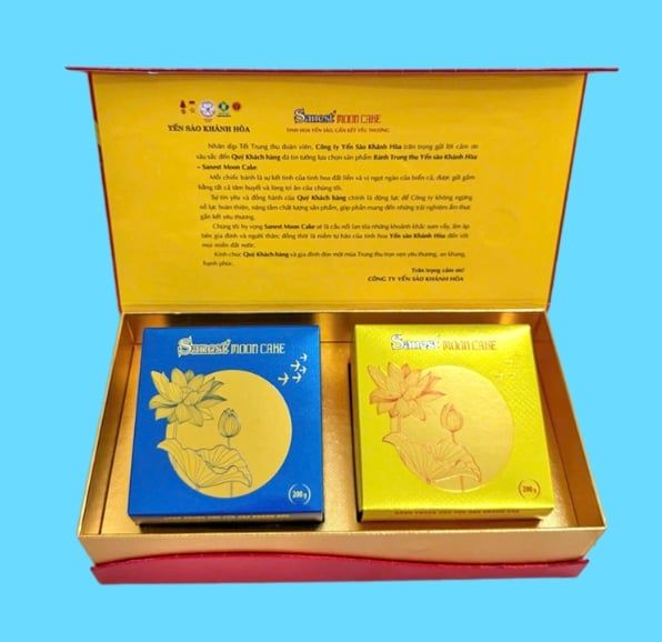 BÁNH TRUNG THU SANEST - HỘP 2 BÁNH