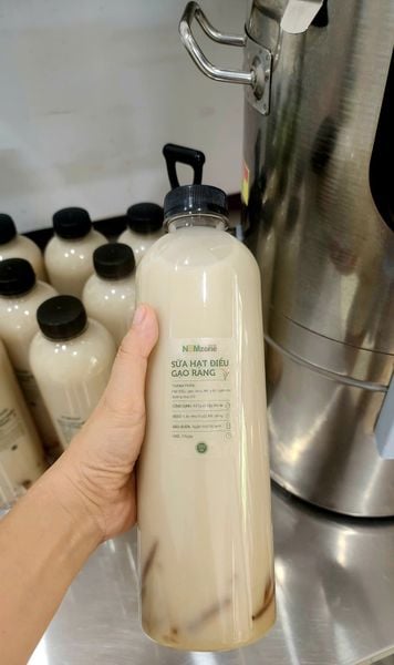  Sữa hạt điều gạo rang ( chai 1 lit ) 