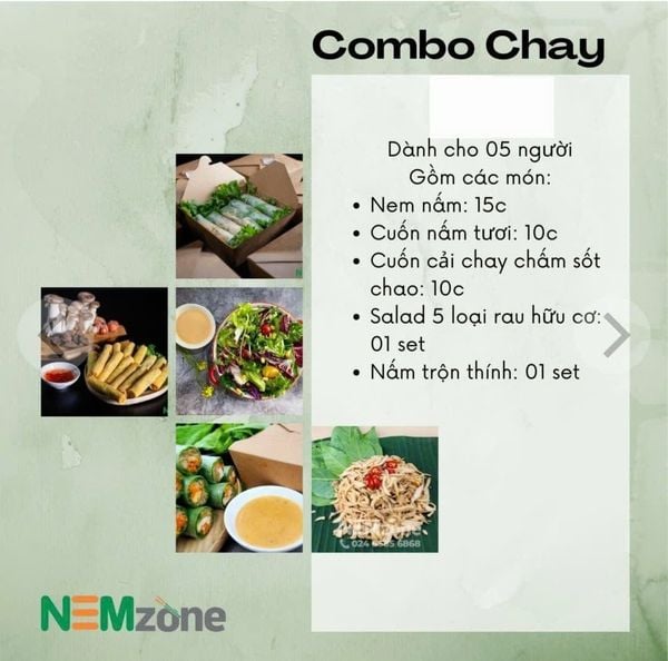  Combo Món Chay 