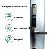  Khóa Cổng Vân Tay 2 Chiều Cao Cấp Ngoài Trời L9001 