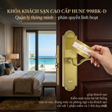  KHÓA THẺ CẢM ỨNG HUNE 998BK-D 