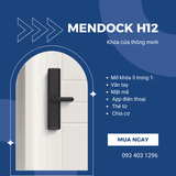  KHÓA VÂN TAY THÔNG MINH MENDOCK, H12 