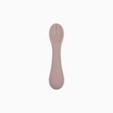 Muỗng ăn dặm cho bé Bluemama Modui BLW Silicone bạch kim - Made in Korea