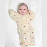 Nhộng Chũn Kín Tay & Mở Tay 2in1 Đa Năng Eyelet Airmesh Mềm Mịn Mongle Bebe Hàn Quốc Cho Bé Ngủ Ngon