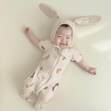 Nhộng Mở Tay 2in1 Đa Năng 4D Airmesh Mềm Mịn - Dotori Open-Arm Swaddle