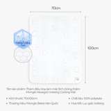 Thảm điều hòa làm mát chống thấm Mongle Bebe, 70x100cm