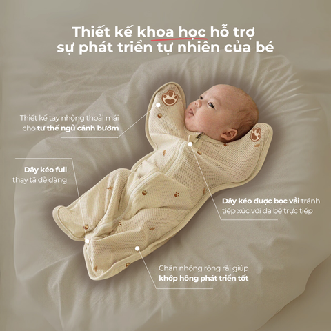 [Phiên bản giới hạn] Nhộng chũn DOTORI Vải Mesh lưới Chính Hãng Hàn Quốc