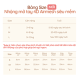 Nhộng Mở Tay 2in1 Đa Năng 4D Airmesh Mềm Mịn - Dotori Open-Arm Swaddle