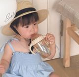 Bình Tập Uống All-In-One Bình Tập Hút Chống Trào Modui Bluemama Mới Ver.2025 PPSU Cao Cấp