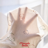 Nhộng Chũn Kín Tay & Mở Tay 2in1 Đa Năng Eyelet Airmesh Mềm Mịn Mongle Bebe Hàn Quốc Cho Bé Ngủ Ngon