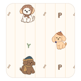 Chăn bông 4 lớp Mongle Bebe, 90x130cm