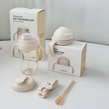 Bình Tập Uống All-In-One Bình Tập Hút Chống Trào Modui Bluemama Mới Ver.2025 PPSU Cao Cấp