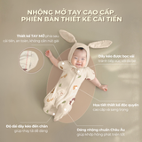 Nhộng Mở Tay 2in1 Đa Năng 4D Airmesh Mềm Mịn - Dotori Open-Arm Swaddle