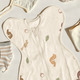 Nhộng Mở Tay 2in1 Đa Năng 4D Airmesh Mềm Mịn - Dotori Open-Arm Swaddle