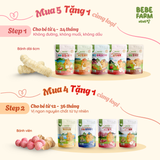 Bánh Ăn Dặm Bebefarm Hữu Cơ Organic 100% Cho Bé Hàn Quốc