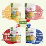 Bánh Ăn Dặm Bebefarm Hữu Cơ Organic 100% Cho Bé Hàn Quốc