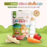 COMBO 5 Gói Bánh Ăn Dặm Bebefarm Hữu Cơ Organic 100% Cho Bé Hàn Quốc - Thanh dài - Cho bé từ 4 tháng