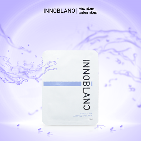 Innoblanc – Ampoule Mask Pack (Hộp/5 Miếng) | Mặt Nạ Cấp Ẩm, Làm Dịu Da, Chống Lão Hóa, Dưỡng Trắng Cho Da Nhạy Cảm