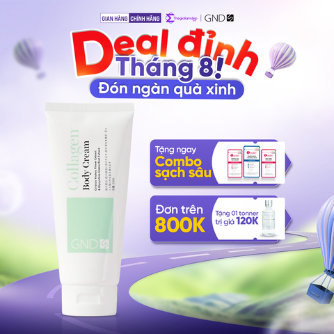 Kem dưỡng trắng da, ngăn ngừa lão hóa, giúp da trẻ trung và mịn màng Collagen Body Cream GND 200g