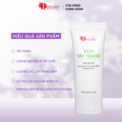 Kem tẩy trang Laaskin chiết xuất từ bơ làm sạch sâu lớp trang điểm và dưỡng ẩm da 50g