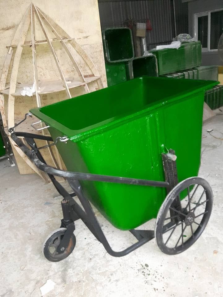  Xe thu gom rác composite 500L 
