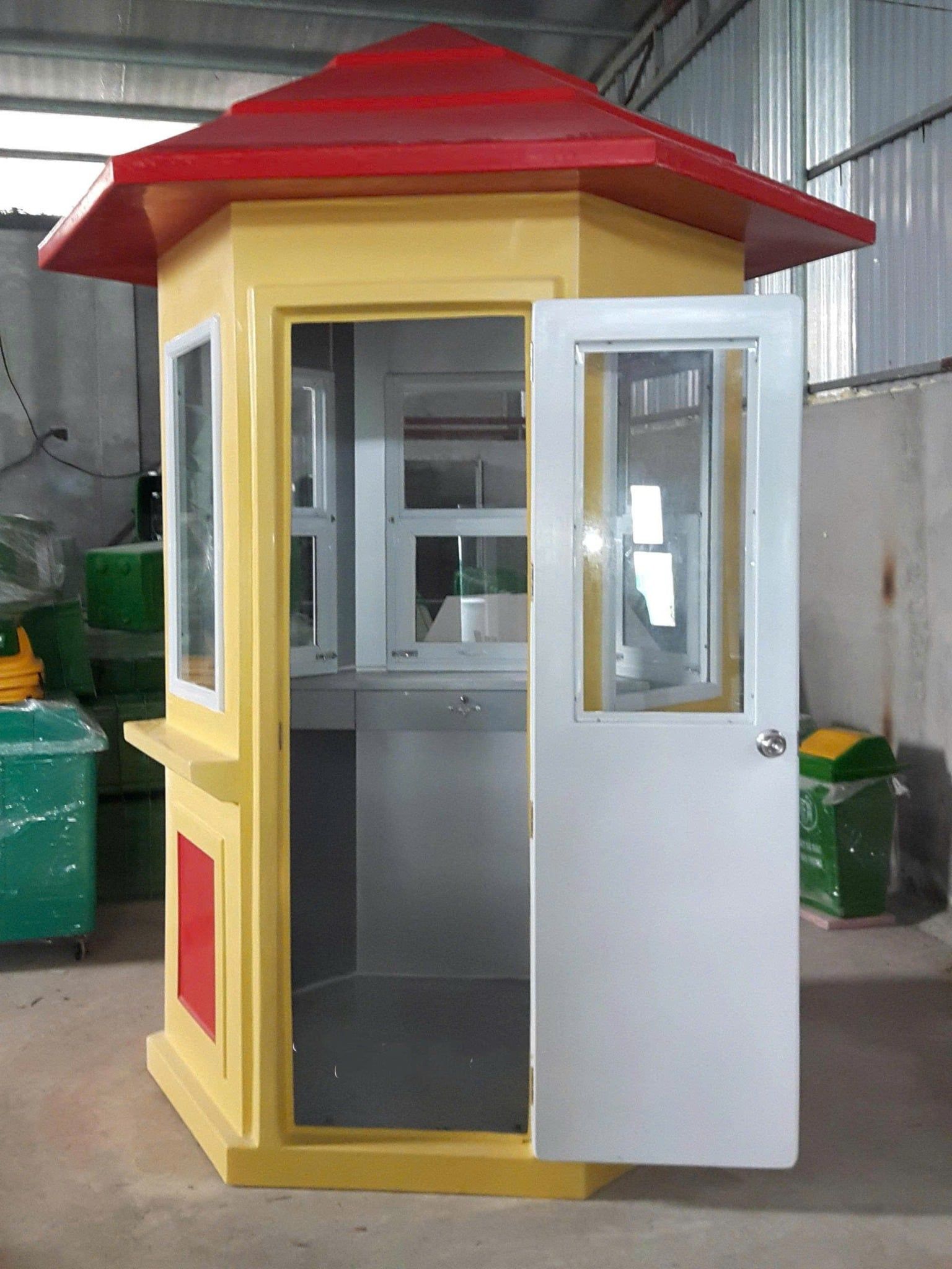  Vỏ bốt gác lục giác 1,6×2,9m 