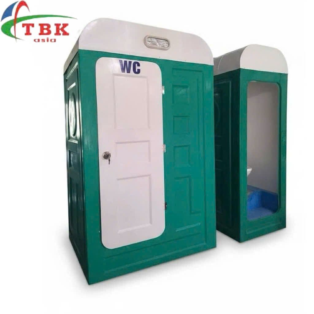  Nhà vệ sinh kèm nhà tắm di động nhựa Composite 