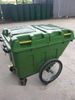  Xe thu gom rác 400L thùng nhựa có nắp đậy 