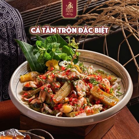  Cá tầm trộn đặc biệt 