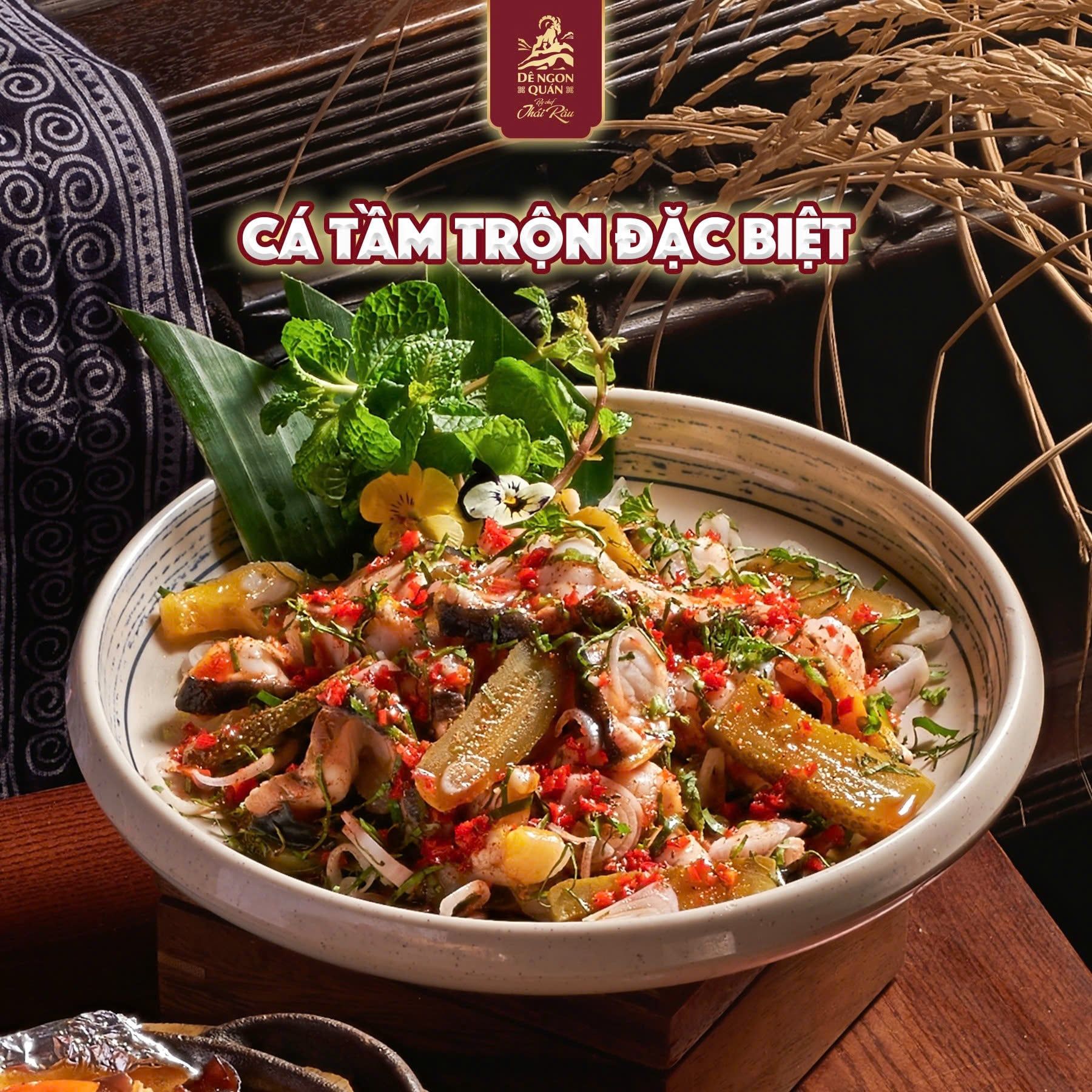  Cá tầm trộn đặc biệt 