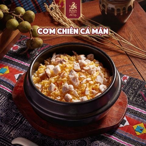  Cơm chiên cá mặn 