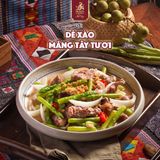  Dê xào măng tây tươi 