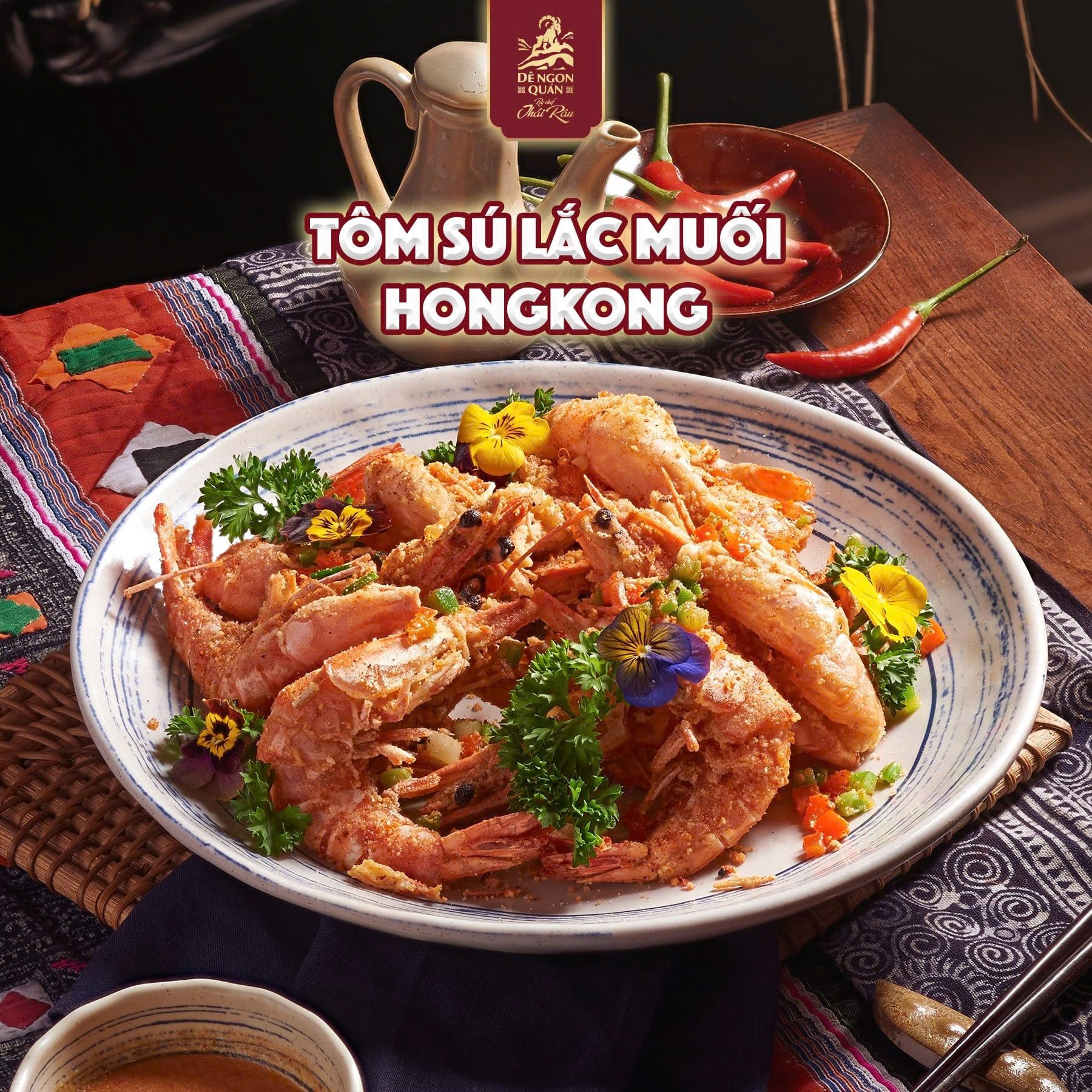  Tôm lắc muối Hồng Kong 