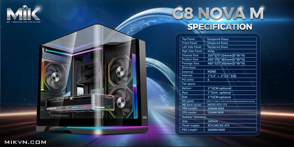 CASE MIK G8 NOVA M