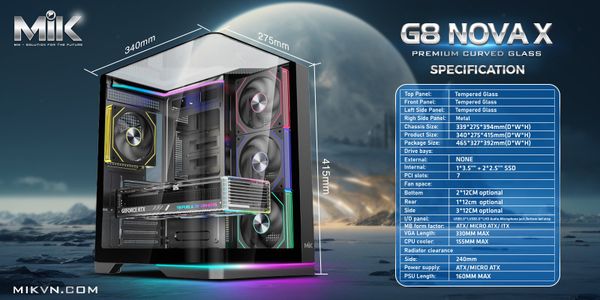 CASE MIK G8 NOVA X