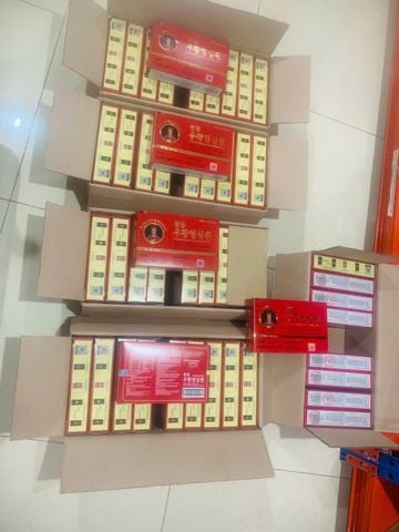 An cung ngưu Vũ Hoàng Thanh Tâm Kwangdong hộp 10 viên