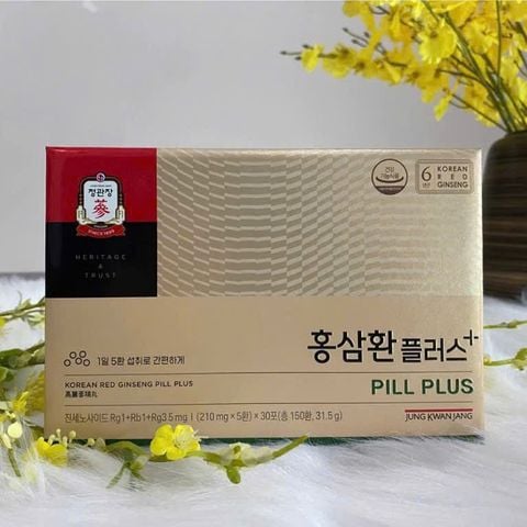 Viên Hồng Sâm KGC JUNG KWAN JANG PILL PLUS 31.5G x 150 VIÊN
