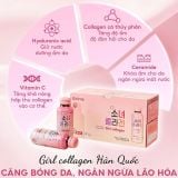 Nước uống đẹp da Girl Collagen Hàn Quốc hộp 10 chai x 100ml