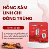 Nước hồng sâm linh chi đông trùng hạ thảo 365