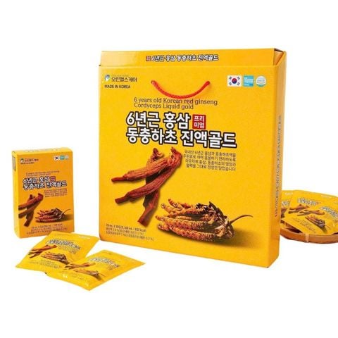 Nước Hồng sâm Đông Trùng Hạ Thảo Hàn Quốc DongChungHaCho Liquid Gold